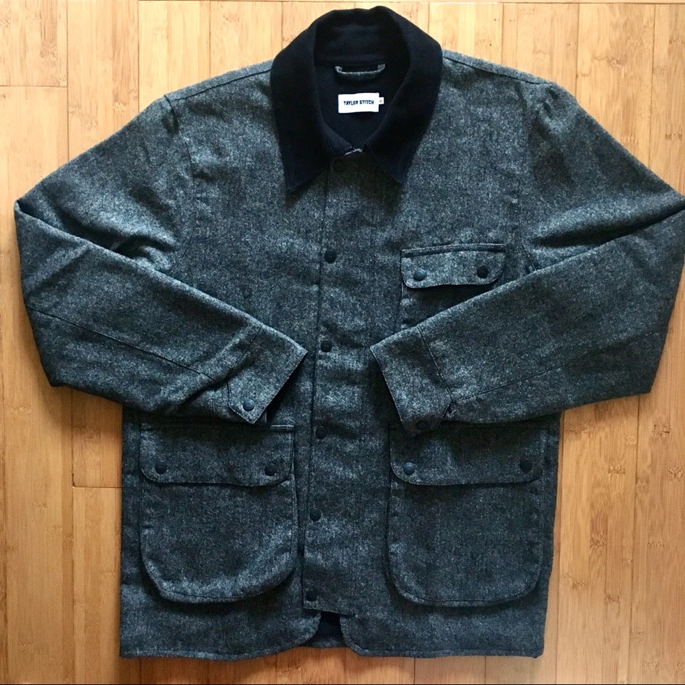 Taylor Stitch Rover Jacket Birdseye Waxed Wool
